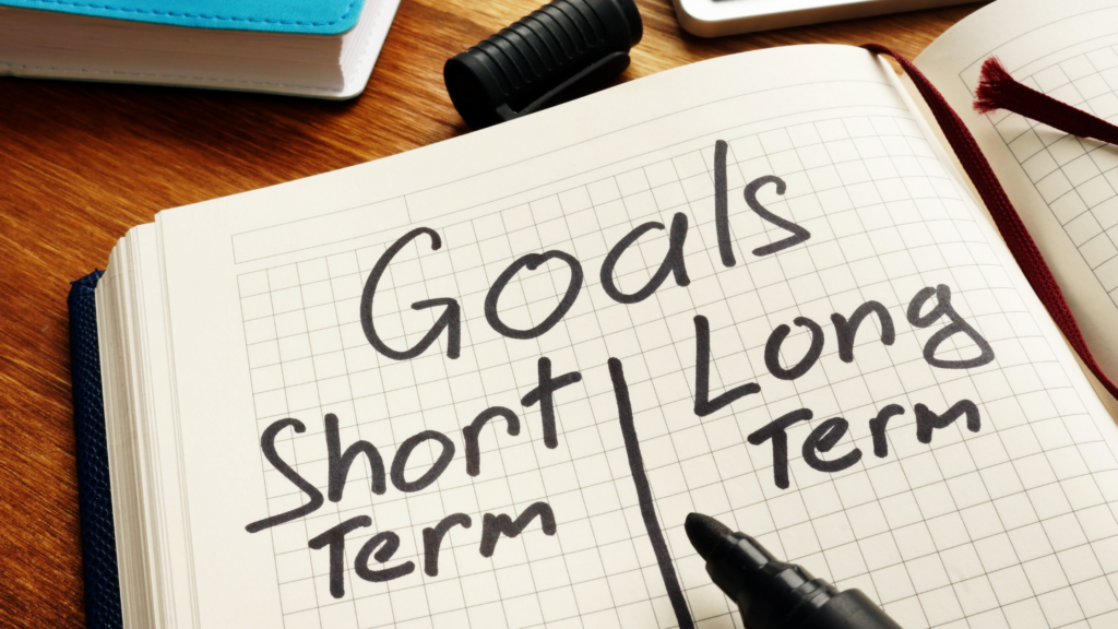 short vs long term goal setting